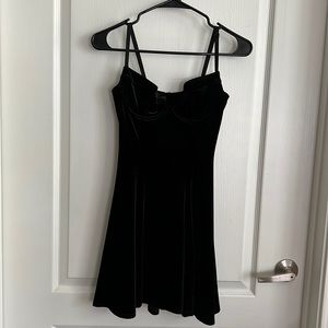 Black Velvet Dress